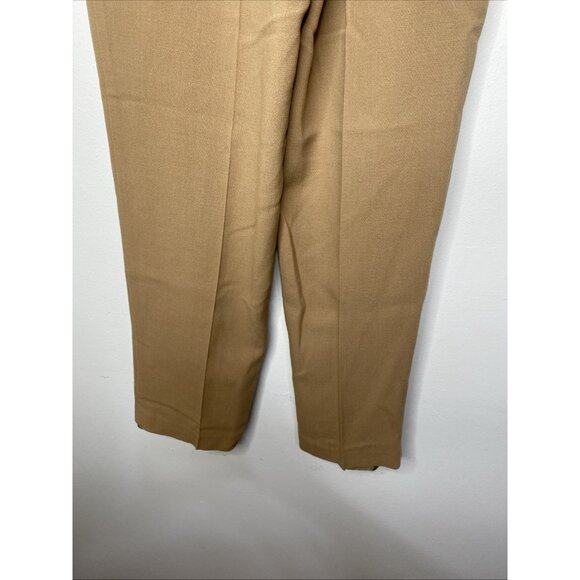 Peter Nygard Wool Tan Womens Dress Pant Camel Sz 6 VIntage NOS Made in Canada - Picture 8 of 10